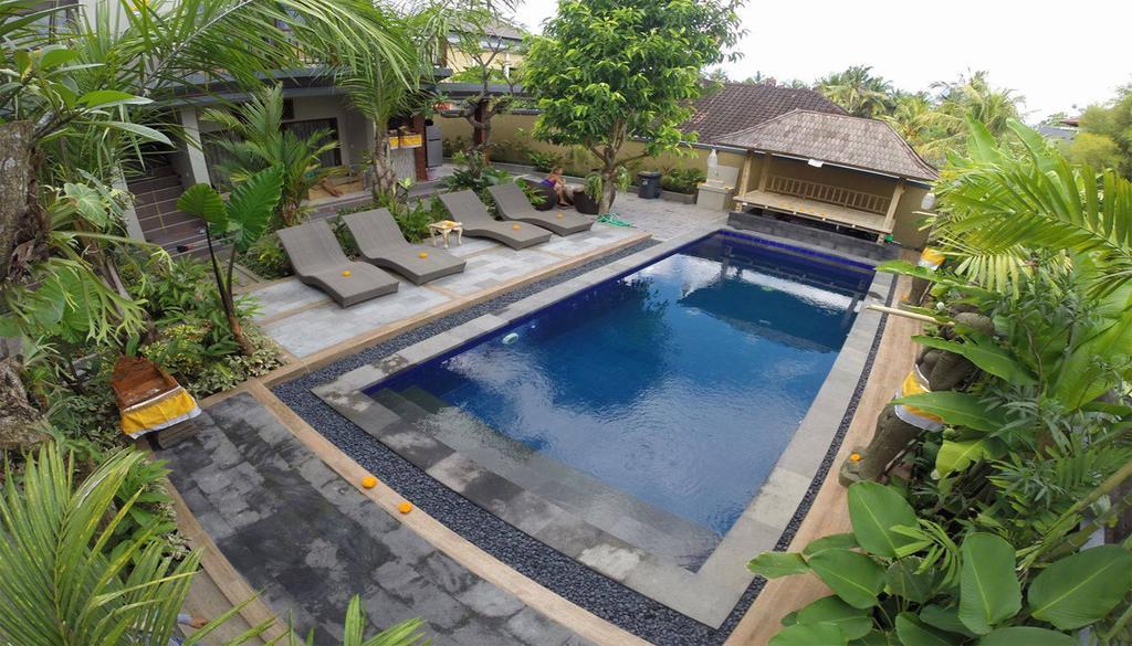 Lucky Family Cottage Ubud Kültér fotó
